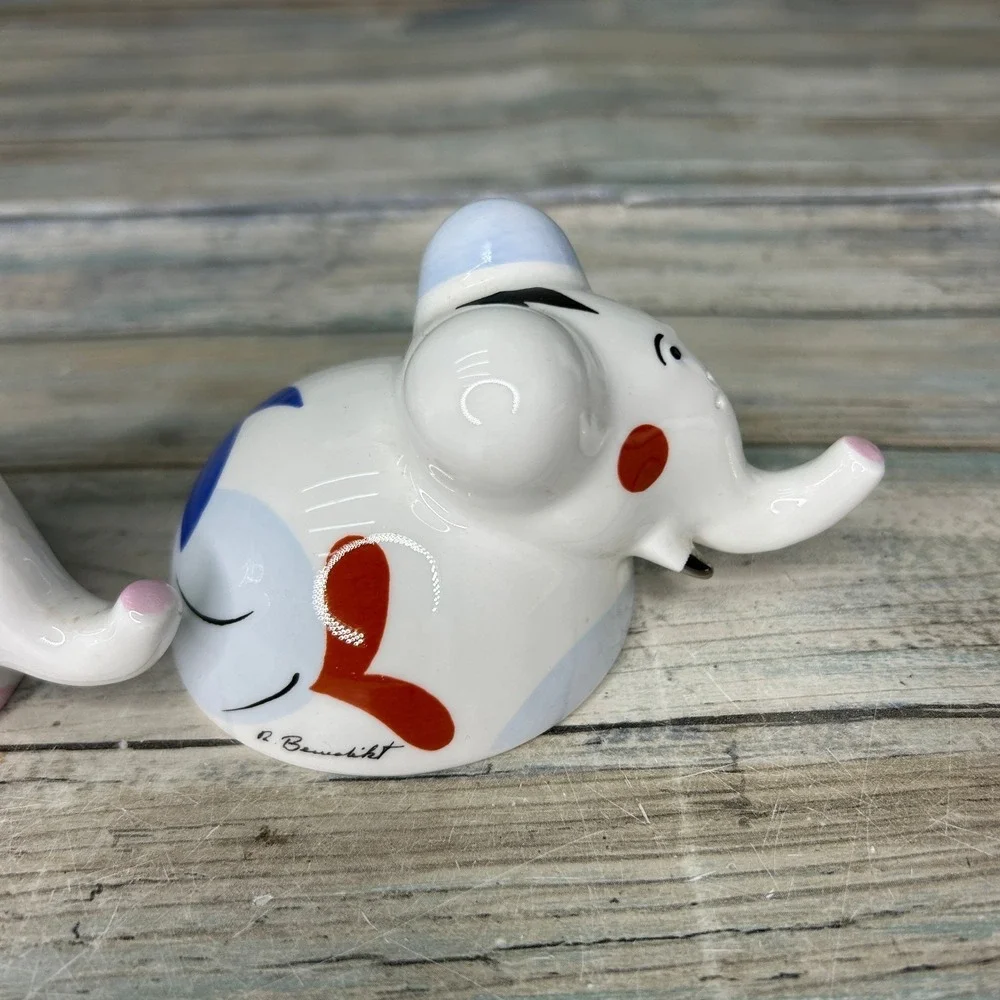 Villeroy & Boch Animal Park‎ Elephant Salt And Pepper Shakers France
